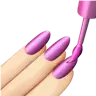 Nail Polish: Light Skin Tone Emoji 💅🏻 image - Apple style