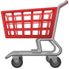 ショッピングカート Emoji 🛒 image - Facebook Meta style