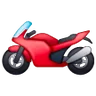 竞赛摩托车 Emoji 🏍 image - Samsung style