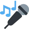 Mikrofon Emoji 🎤 image - Twitter / X (Twemoji) style