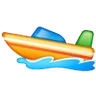 Speedboat Emoji 🚤 image - Samsung style