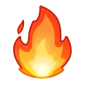 ไฟ Emoji 🔥 image - Telegram style