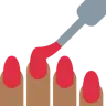 Nail Polish: Medium-Dark Skin Tone Emoji 💅🏾 image - Twitter / X (Twemoji) style
