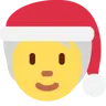 Mx Claus Emoji 🧑‍🎄 image - Twitter / X (Twemoji) style