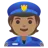 Police Officer: Medium Skin Tone