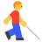 Man With White Cane