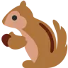 シマリス Emoji 🐿 image - Twitter / X (Twemoji) style