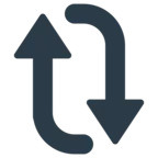 Clockwise Vertical Arrows