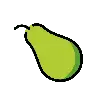 Emoji Pera 🍐 image - OpenMoji style