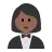 Woman In Tuxedo: Medium-Dark Skin Tone