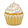 Emoji Cupcake 🧁 image - Telegram style