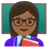 Woman Teacher: Medium-Dark Skin Tone