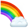 彩虹 Emoji 🌈 image - WhatsApp style