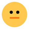 ニュートラルフェイス Emoji 😐 image - Tossface style