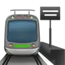 สถานี Emoji 🚉 image - Apple style