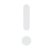 White Exclamation Mark