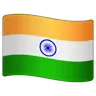 Flag: India Emoji 🇮🇳 image - WhatsApp style
