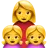 Family: Woman, Girl, Girl