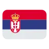 Flag: Serbia Emoji 🇷🇸 image - Tossface style