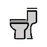 Tuvalet Emoji 🚽 image - OpenMoji style