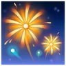 Emoji Fuochi d'artificio 🎆 image - Samsung style