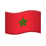 Flag: Morocco Emoji 🇲🇦 image - Telegram style