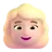 Woman: Light Skin Tone, Blond Hair