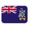 Flag: South Georgia & South Sandwich Islands Emoji 🇬🇸 image - Tossface style
