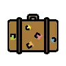 กระเป๋าเดินทาง Emoji 🧳 image - OpenMoji style
