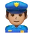 Man Police Officer: Medium Skin Tone