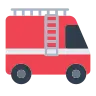 Fire Engine Emoji 🚒 image - Tossface style