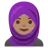 Woman With Headscarf: Medium Skin Tone