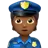 Police Officer: Medium-Dark Skin Tone
