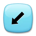 Down-Left Arrow