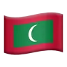 Flag: Maldives Emoji 🇲🇻 image - Apple style
