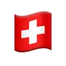 Flag: Switzerland Emoji 🇨🇭 image - Apple style