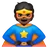 Superhero: Dark Skin Tone