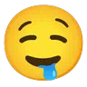 Emoji Faccia sbavante 🤤 image - Google Noto Color Animated style