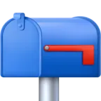 Emoji Mailbox chiusa con bandiera abbassata 📪 image - Facebook Meta style