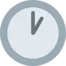 Emoji Clock Face One Oclock 🕐 image - Twitter / X (Twemoji) style