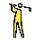 Man Golfing
