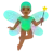 Man Fairy: Medium-Dark Skin Tone