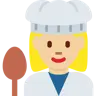 Woman Cook: Medium-Light Skin Tone Emoji 👩🏼‍🍳 image - Twitter / X (Twemoji) style
