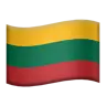 Flag: Lithuania Emoji 🇱🇹 image - Apple style
