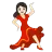 Woman Dancing: Light Skin Tone