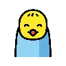 Baby Emoji 👶 image - OpenMoji style
