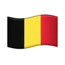 Flag: Belgium Emoji 🇧🇪 image - Telegram style