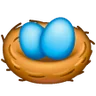 Emoji Nido Con Uova 🪺 image - Samsung style