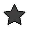 Black Star ★ image - OpenMoji style