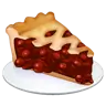 Kuchen Emoji 🥧 image - WhatsApp style